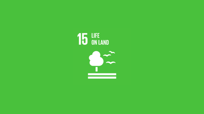 SDG 15 Protect and restore ecosystems, manage forests, combat desertification, and halt biodiversity loss.